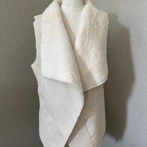 NWT Shearling Vest